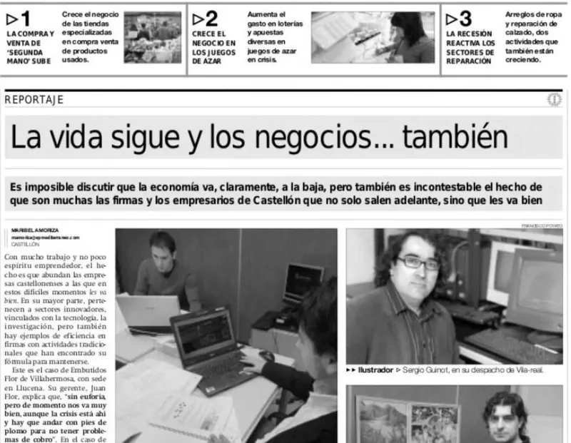 Reportaje de INODE64 en el Periódico mediterráneo